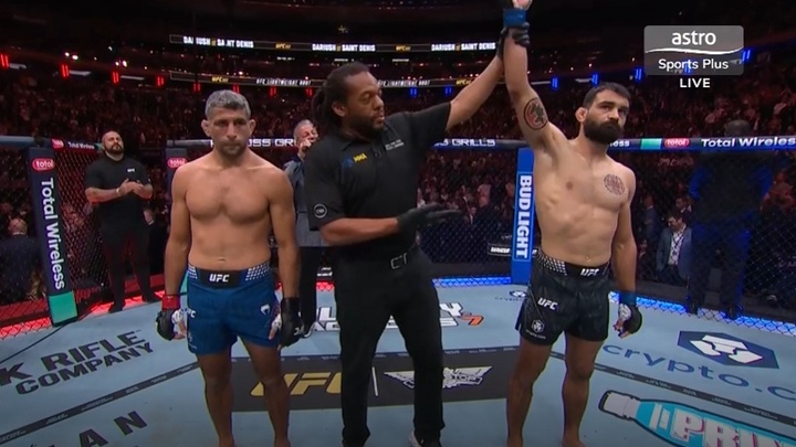 Benoit Saint Denis hạ Beneil Dariush với chiến thắng chớp nhoáng ở UFC 322