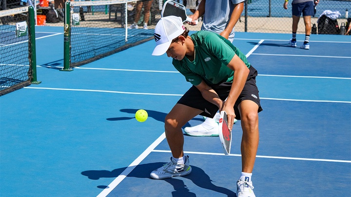 Tay vợt pickleball 14 tuổi tỏa sáng trong màn ra mắt tại MLP