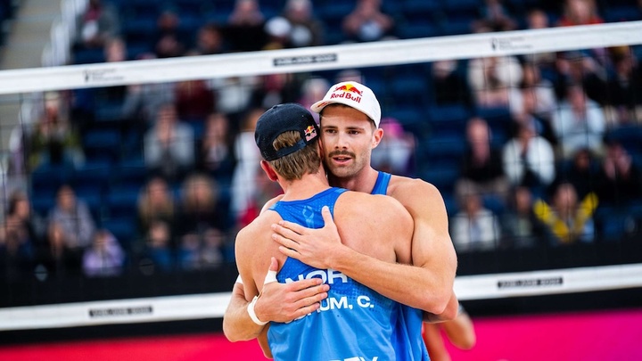 Cặp đôi số 1 Na Uy giành ngôi nhất bảng giải bóng chuyền VĐTG