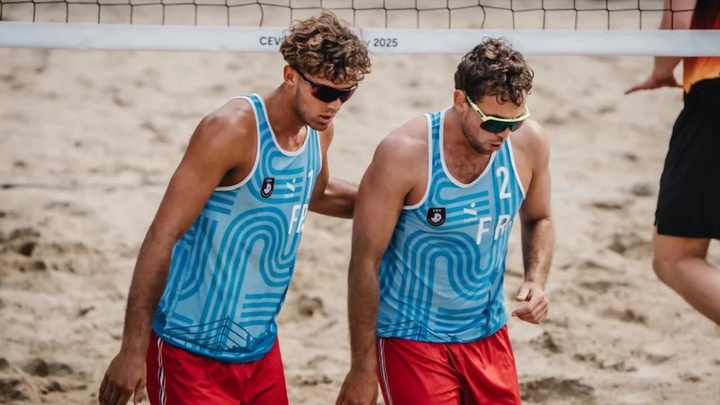 Rotar & Gauthier-Rat tạo cú sốc tại Giải bóng chuyền bãi biển nam FIVB