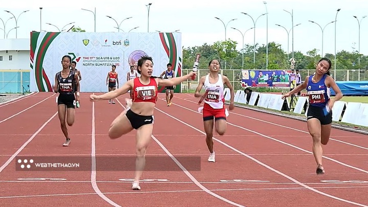 Kết quả giải Vô địch Điền kinh Trẻ Đông Nam Á 2025: Ngày vàng cuối cùng cho điền kinh Việt Nam