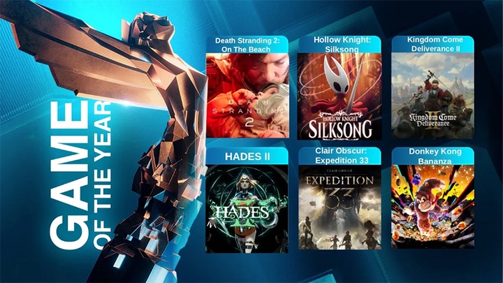The Game Awards công bố danh sách đề cử Game of the Year 2025