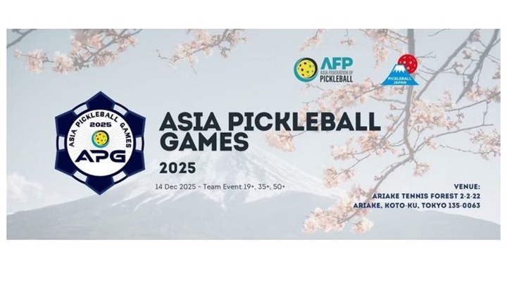 JOOLA tài trợ giải thưởng cho nội dung Đội 19+ tại Asia Pickleball Games 2025