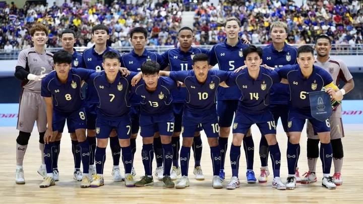 Thái Lan công bố đội hình futsal dự SEA Games 33, hướng tới chức vô địch trên sân nhà