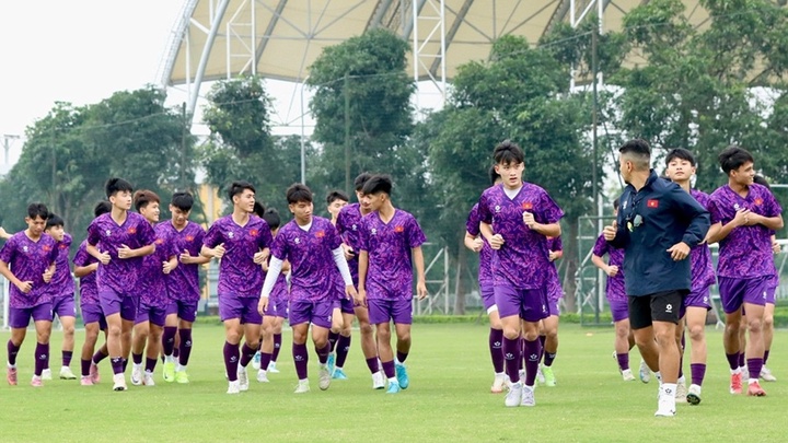 U17 Việt Nam chốt danh sách tham dự Vòng loại U17 châu Á 2026