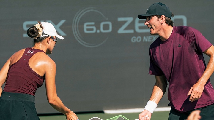 Lần đầu đánh cặp Bright, Oncins tiến thẳng vào bán kết giải pickleball PPA Lakeland