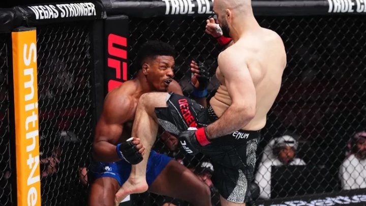 UFC Qatar: Volkan Oezdemir KO Alonzo Menifield bằng loạt đòn sấm sét