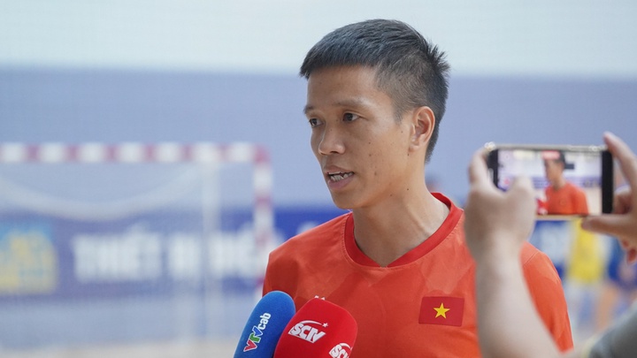 Phạm Đức Hòa: “ĐT futsal Việt Nam hướng tới SEA Games 33 với quyết tâm cao nhất”