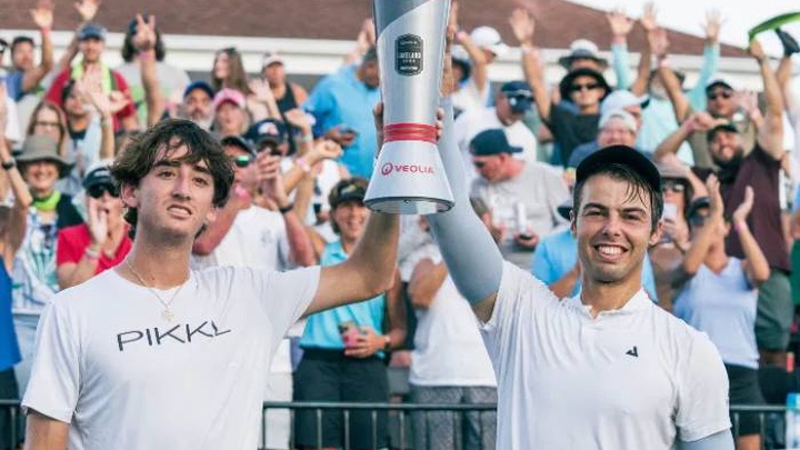 Ben Johns khép lại mùa giải 2025 với chức vô địch đôi nam pickleball PPA Lakeland