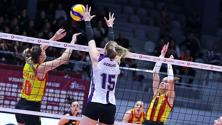 Vòng 7 giải bóng chuyền VĐQG Thổ Nhĩ Kỳ diễn ra đầy hấp dẫn