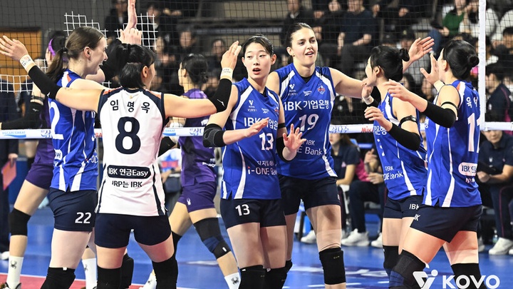 IBK Industrial Bank of Korea chấm dứt chuỗi thua, hạ Heungkuk Life Insurance 3-0