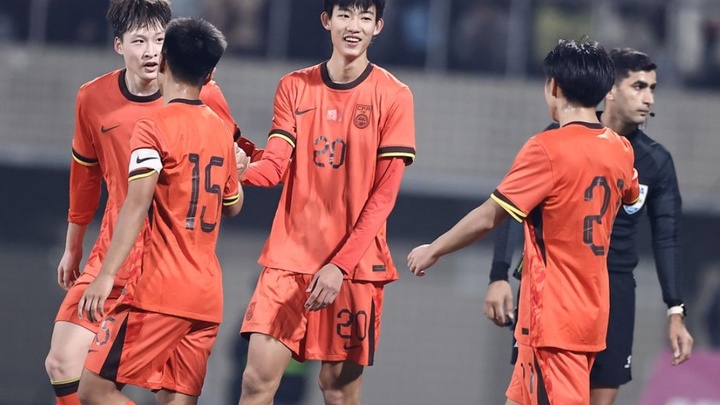 U17 Trung Quốc ghi 30 bàn sau 3 trận ở vòng loại châu Á