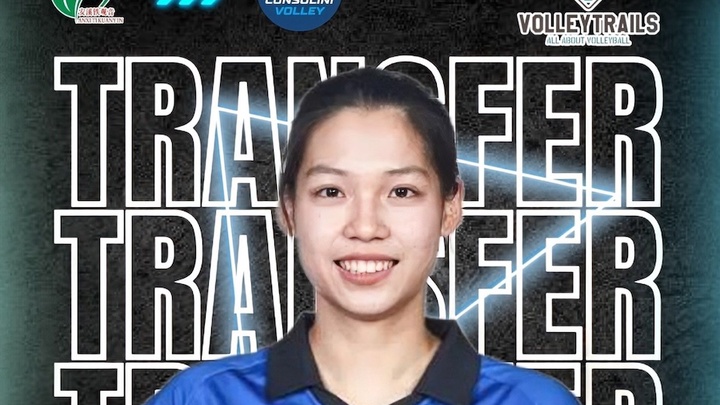 Chủ công 22 tuổi Trung Quốc gia nhập giải bóng chuyền Ý