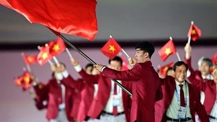 Xuất quân đoàn Thể thao Việt Nam dự SEA Games 2025: VĐV cầm cờ có gì đặc biệt?