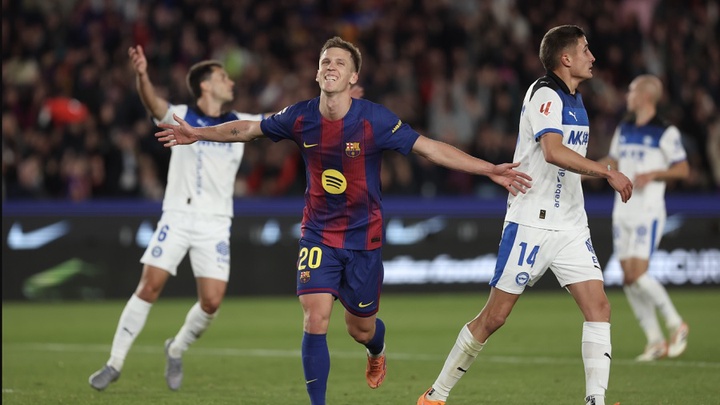 Bảng xếp hạng La Liga sau khi Barcelona ngược dòng giành chiến thắng