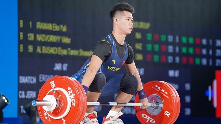 Danh sách đội tuyển cử tạ Việt Nam tranh tài ở SEA Games 2025