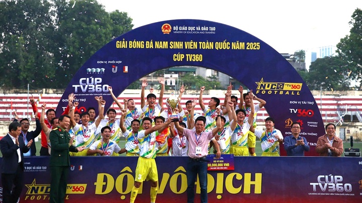 Đại học Huế vô địch Giải bóng đá Sinh viên toàn quốc 2025 – Cúp TV360