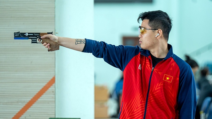 Profile xạ thủ Phạm Quang Huy môn bắn súng