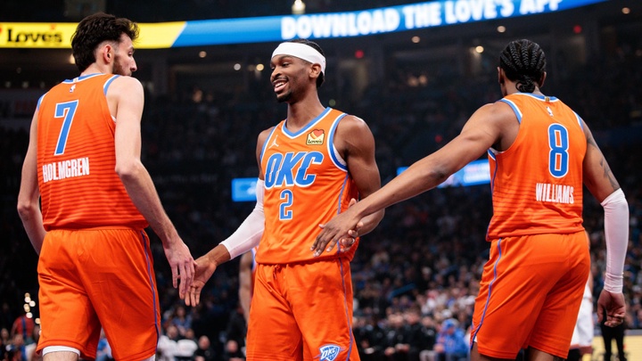 Khởi đầu 20-1 lịch sử: Oklahoma City Thunder trên đường phá vỡ mọi kỷ lục NBA