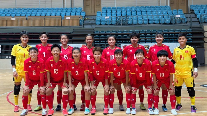 Tuyển Futsal nữ Việt Nam thắng Trung Quốc ở trận giao hữu thứ hai