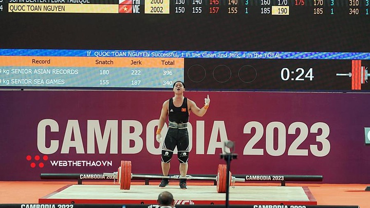 Profile VĐV Nguyễn Quốc Toàn môn cử tạ