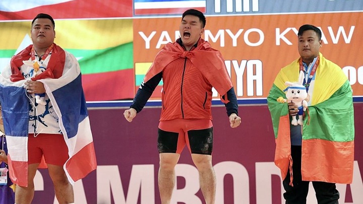 Profile VĐV Trần Đình Thắng môn cử tạ