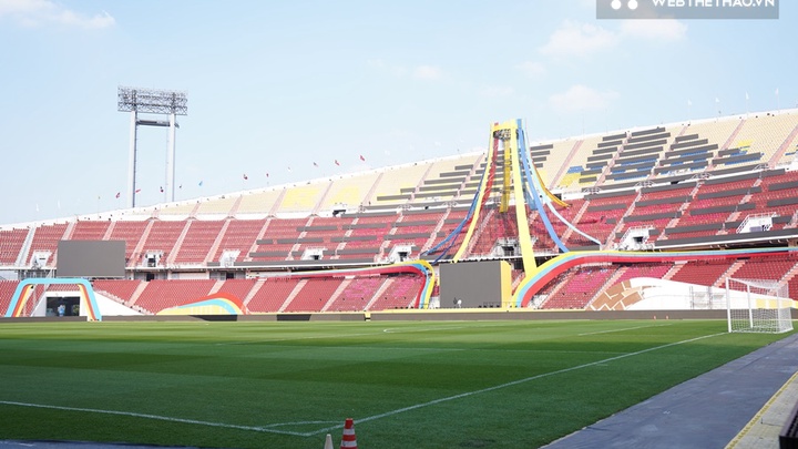 Rajamangala “tăng tốc” cho lễ khai mạc SEA Games 33 và bóng đá nam