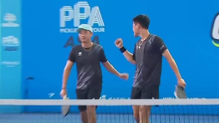 Minh Quân - Vinh Hiển giành chiến thắng không tưởng tại đôi nam Hangzhou Open 2025