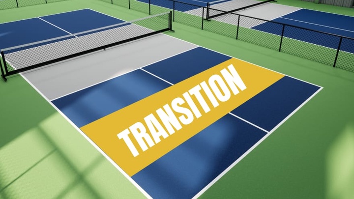 Chiến thuật pickleball: Làm sao để làm chủ vùng chuyển tiếp?