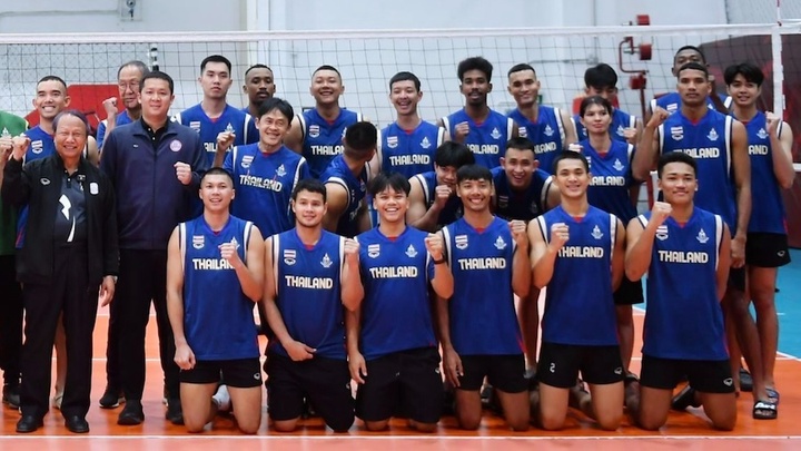 Bóng chuyền nam Thái Lan khát vàng SEA Games sau 8 năm chờ đợi