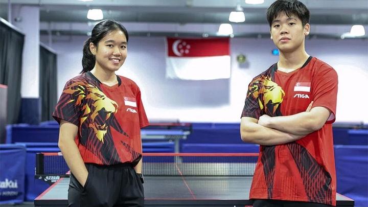 Bóng bàn Singapore đặt niềm tin vào thế hệ trẻ tại SEA Games 33