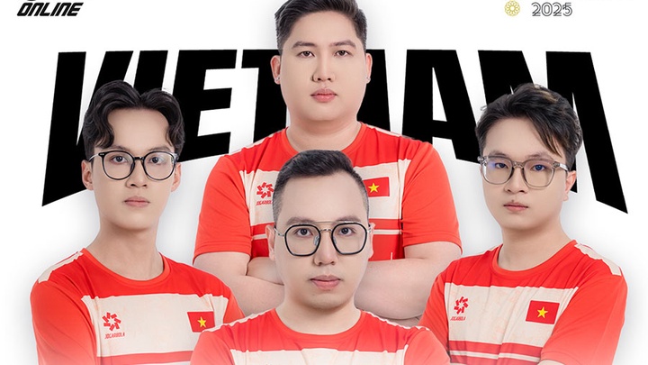 Đội hình tuyển FC Online Việt Nam tranh tài tại SEA Games 33