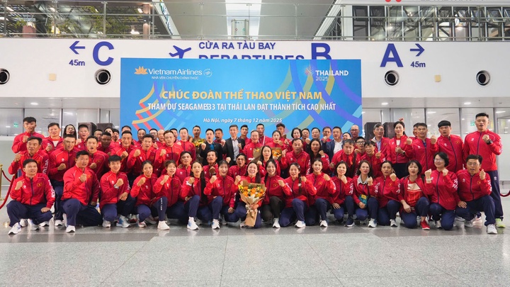 Đoàn thể thao Việt Nam chính thức lên đường tham dự SEA Games 33