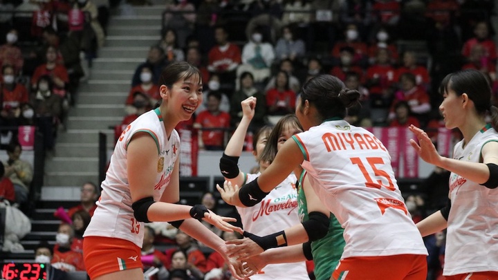 Loạt địa chấn khuấy đảo SV.League nữ Nhật Bản, cuộc đua trở nên khó lường