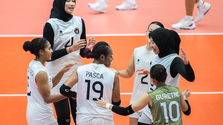 Indonesia tự tin trước cuộc đụng độ đội tuyển bóng chuyền nữ Việt Nam tranh ngôi nhất bảng SEA Games