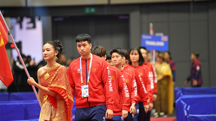 Bóng bàn Việt Nam khởi đầu thuận lợi tại SEA Games 33