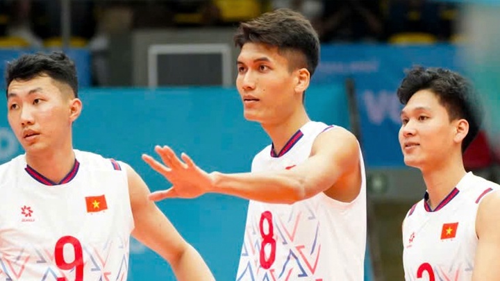 Đội tuyển bóng chuyền nam Việt Nam ra quân ấn tượng tại SEA Games 33