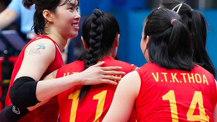 Đội tuyển bóng chuyền nữ Việt Nam vượt ngưỡng lịch sử vẫn kết thúc SEA Games bằng nuối tiếc