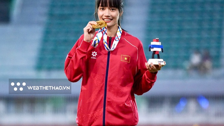 Bảng tổng sắp huy chương môn điền kinh SEA Games 33