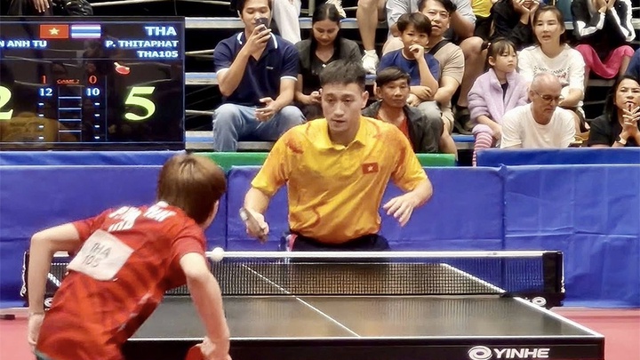 Nguyễn Anh Tú – Hy vọng vàng cuối cùng của bóng bàn Việt Nam tại SEA Games 33