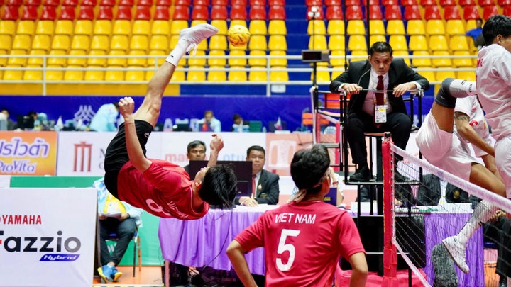 Cầu mây nam Việt Nam giành HCV, viết nên kỳ tích lịch sử tại SEA Games 33