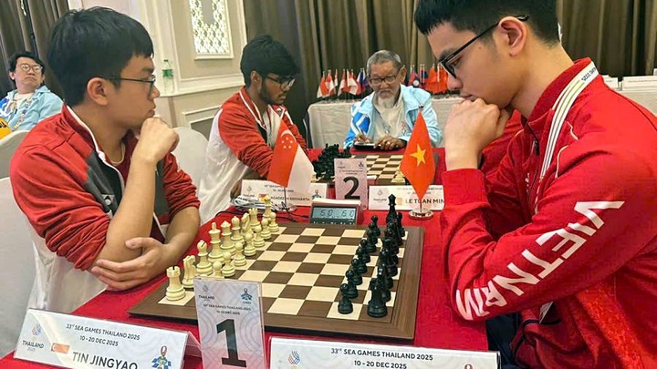 Vô địch SEA Games 33 trở về Bành Gia Huy tranh tài ngay ở giải Giải cờ vua Đại Kiện tướng quốc tế