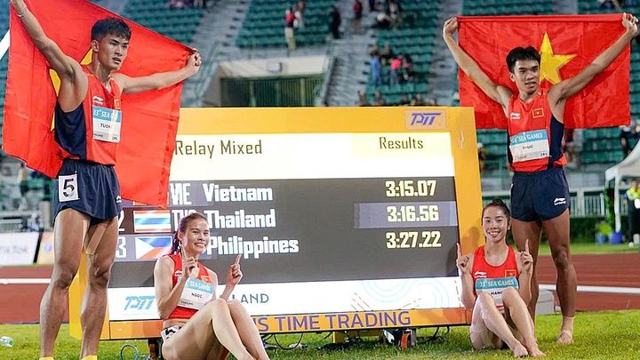 Việt Nam đứng thứ hai SEA Games 33 ở tỷ lệ giành HCV tính trên VĐV