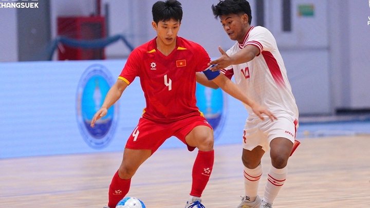 Thua đậm Indonesia, U19 futsal Việt Nam lỡ hẹn chung kết Đông Nam Á 2025