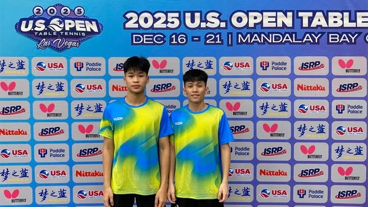 Bóng bàn Việt Nam ghi dấu ấn tại US Open với 3 HCB, 1 HCĐ