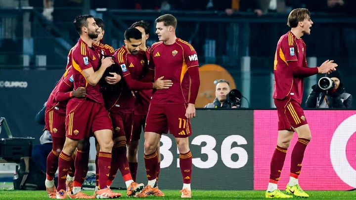 AS Roma vượt xa Inter Milan và Juventus về số điểm trong năm 2025