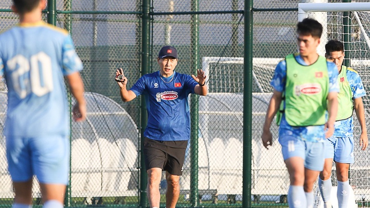 HLV Kim Sang Sik “mài sắc” khâu dứt điểm cho U23 Việt Nam