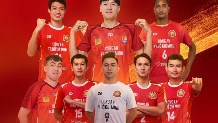 Bóng chuyền nam Công An Tp.HCM chia tay 7 VĐV trước thềm mùa giải mới 2026