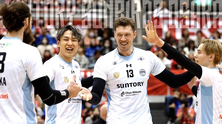 Suntory Sunbirds giành ngôi đầu bảng, tạo khoảng cách tại SV League Nhật Bản