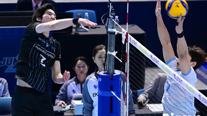 Hyundai Capital gây sốc, quật ngã Korean Air sau 3 set trắng